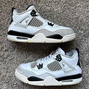 Nike Air Jordan 4 Military Black Size 7 Youth (Size 8.5 Women's)